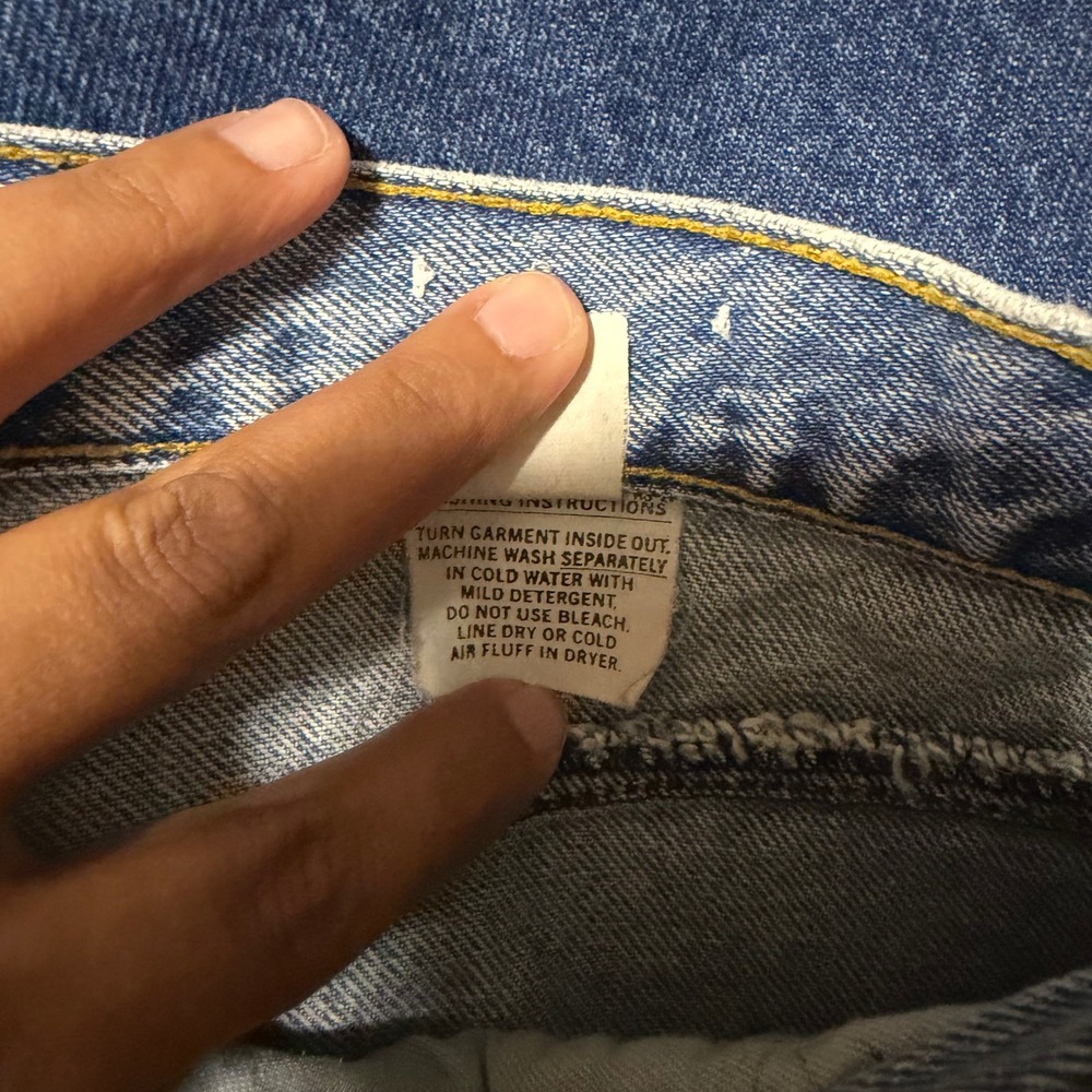 Vintage Rocky Mountain High Waist Western Jeans Medium Wash Size 15/16 USA Made - Picture 7 of 7